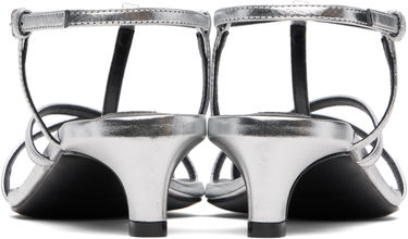 Кецове и обувки Jil Sander Jil Sander Cage Low Heel Sandals Металик | J15WP0129_P4836, 1