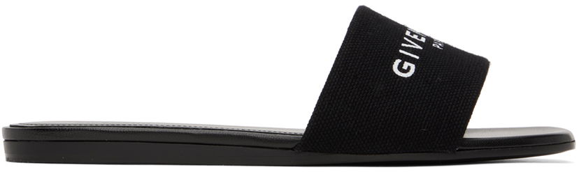 Облекло Givenchy Givenchy 4G Flat Sandals Черно | BE306FE1PU001