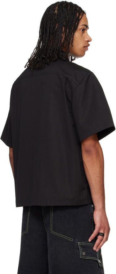 Риза Off-White Off-White Bookish Summer Shirt Черно | OMGG002C99FAB0021001, 2