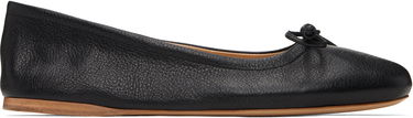Кецове и обувки JW Anderson JW Anderson Round-Toe Leather Ballerinas Черно | BL0031-LA0323, 0