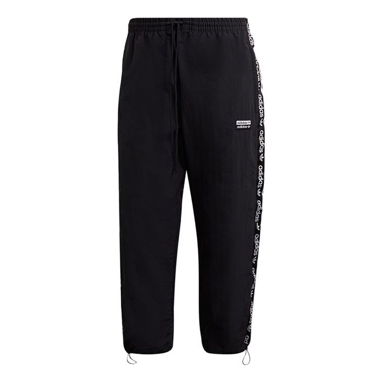 Спортни панталони adidas Originals Side Logo Casual Trousers Черно | GJ6744