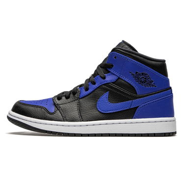 Кецове и обувки Jordan Air Jordan 1 Mid "Hyper Royal" Синьо | 554724-077, 0
