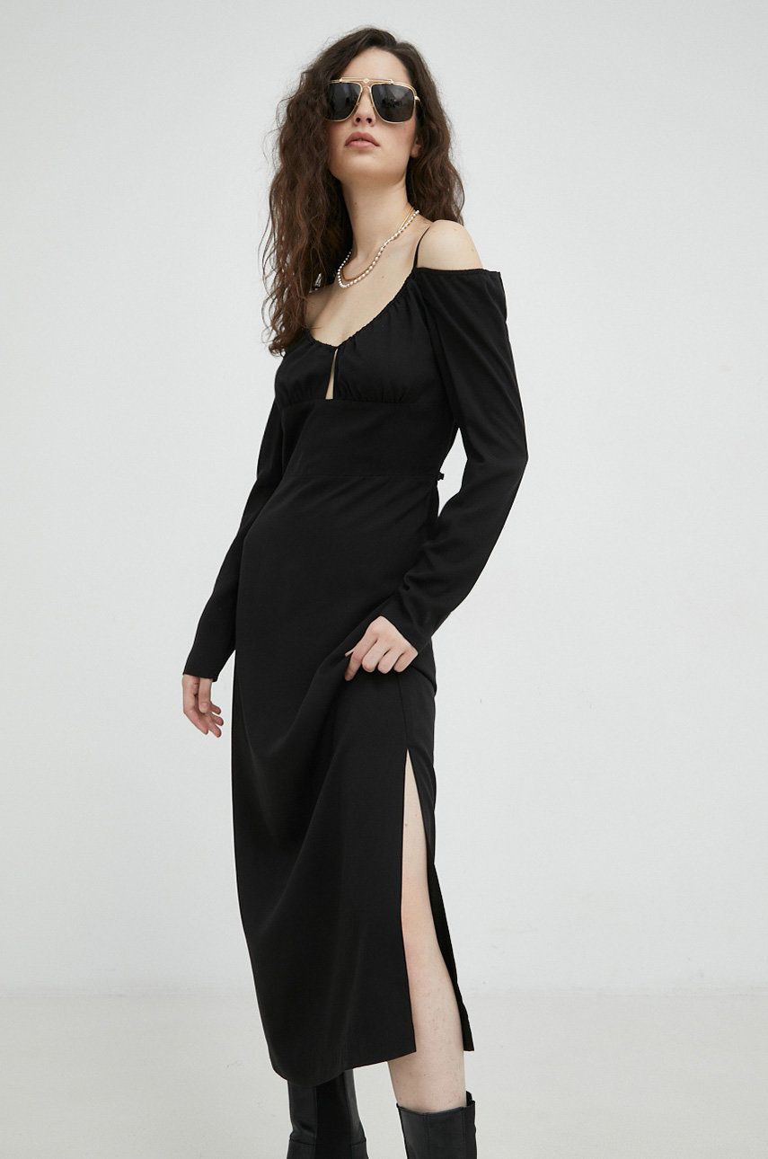 Pокля Samsoe Samsoe Hollie Dress Черно | F22400098, 0
