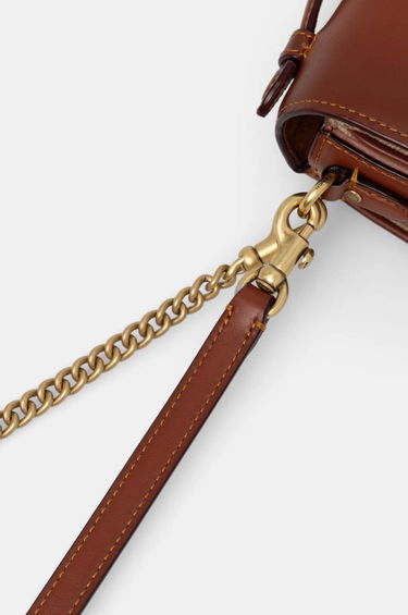 Чанта през рамо Coach Cassie Shoulder Bag Кафяво | CW566, 3