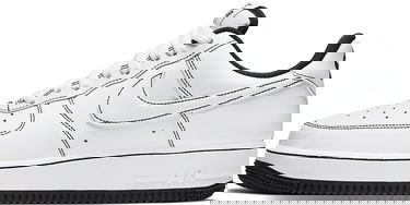 Кецове и обувки Nike Air Force 1 "07 "Contrast Stitch" Бяло | cv1724-104, 0