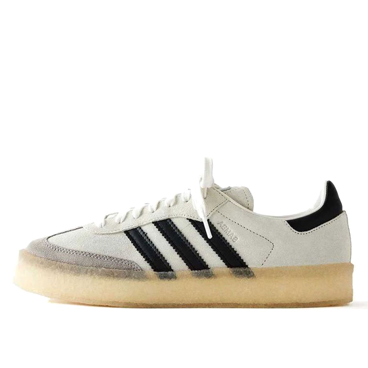 Кецове и обувки adidas Originals Ronnie Fieg x Clarks x 8th Street Samba Kithmas "White Black" Сиво | IE4033, 0