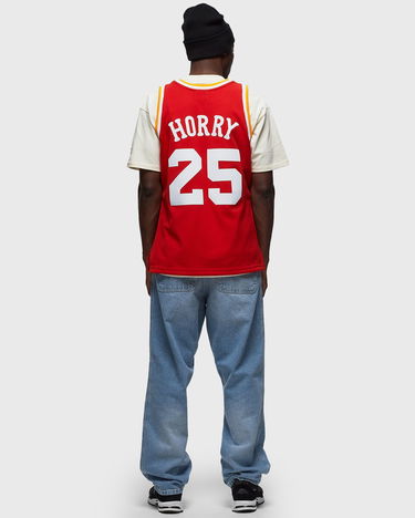 Фланелка Mitchell & Ness NBA DARK JERSEY HOUSTON ROCKETS 1994-95 ROBERT HORRY #25 Червено | SMJY7101-HRO94RHOSCAR, 3