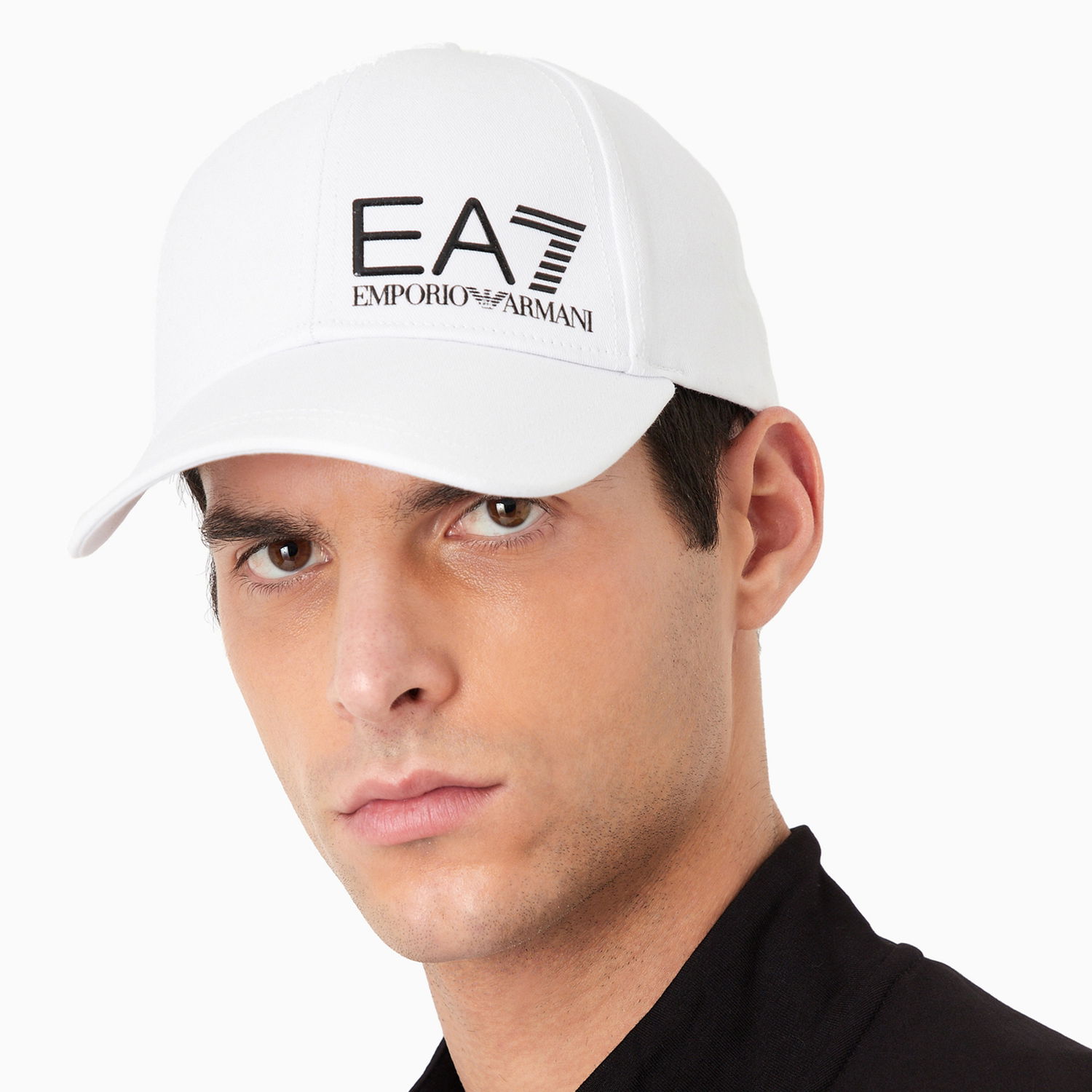 Шапка с козирка Emporio Armani Cotton Canvas Cap Бяло | 247088-CC010-11511, 1