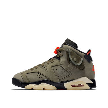 Кецове и обувки Jordan Travis Scott x Air Jordan 6 Retro "Olive" GS Зелено | CN1085-200, 1