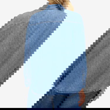 Риза Max Mara Weekend By Denim Shirt Синьо | 2425116042600-8, 3