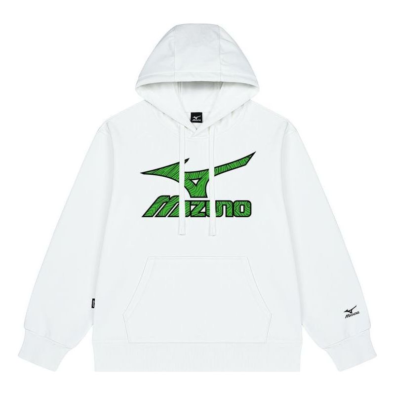 Суитчър Mizuno Mizuno Logo Casual Hoodie Бяло | A2CA2A38