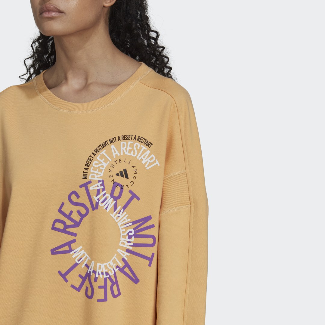 Суитчър adidas Originals by Stella McCartney Sportswear Sweatshirt Оранжево
 | IB5886, 1