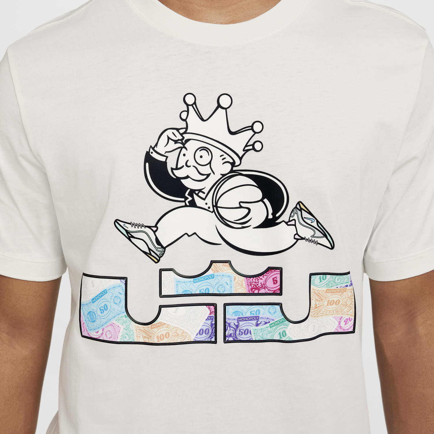Тениска Nike Basketball Graphic T-Shirt Бяло | HF6189-100, 1