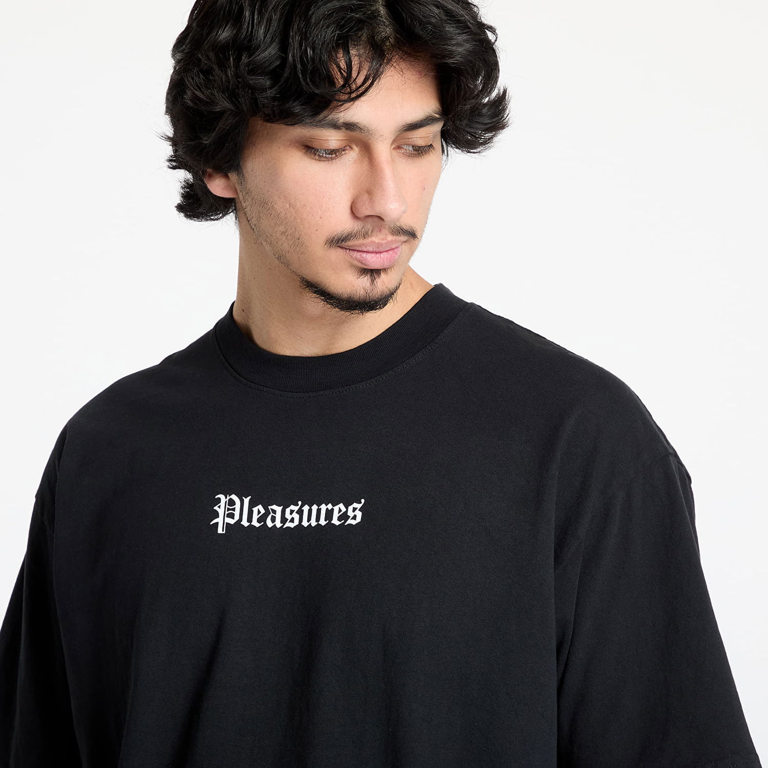 Тениска Pleasures Pleasures Burn Again T-Shirt Черно | P25SP056 BLACK, 1