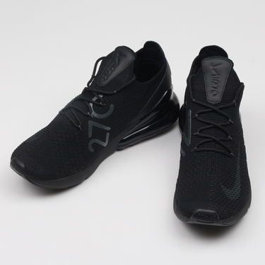 Кецове и обувки Nike Air Max 270 Flyknit ''Triple Black'' Черно | AO1023-005, 2