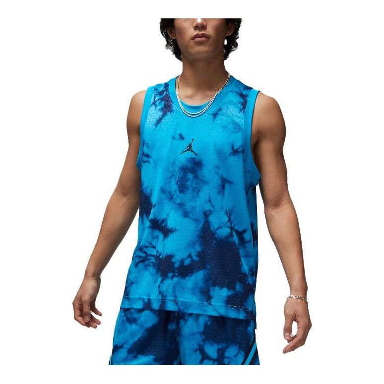 Потник Jordan Dri-FIT Mesh Basketball Jersey Синьо | DZ0568-446