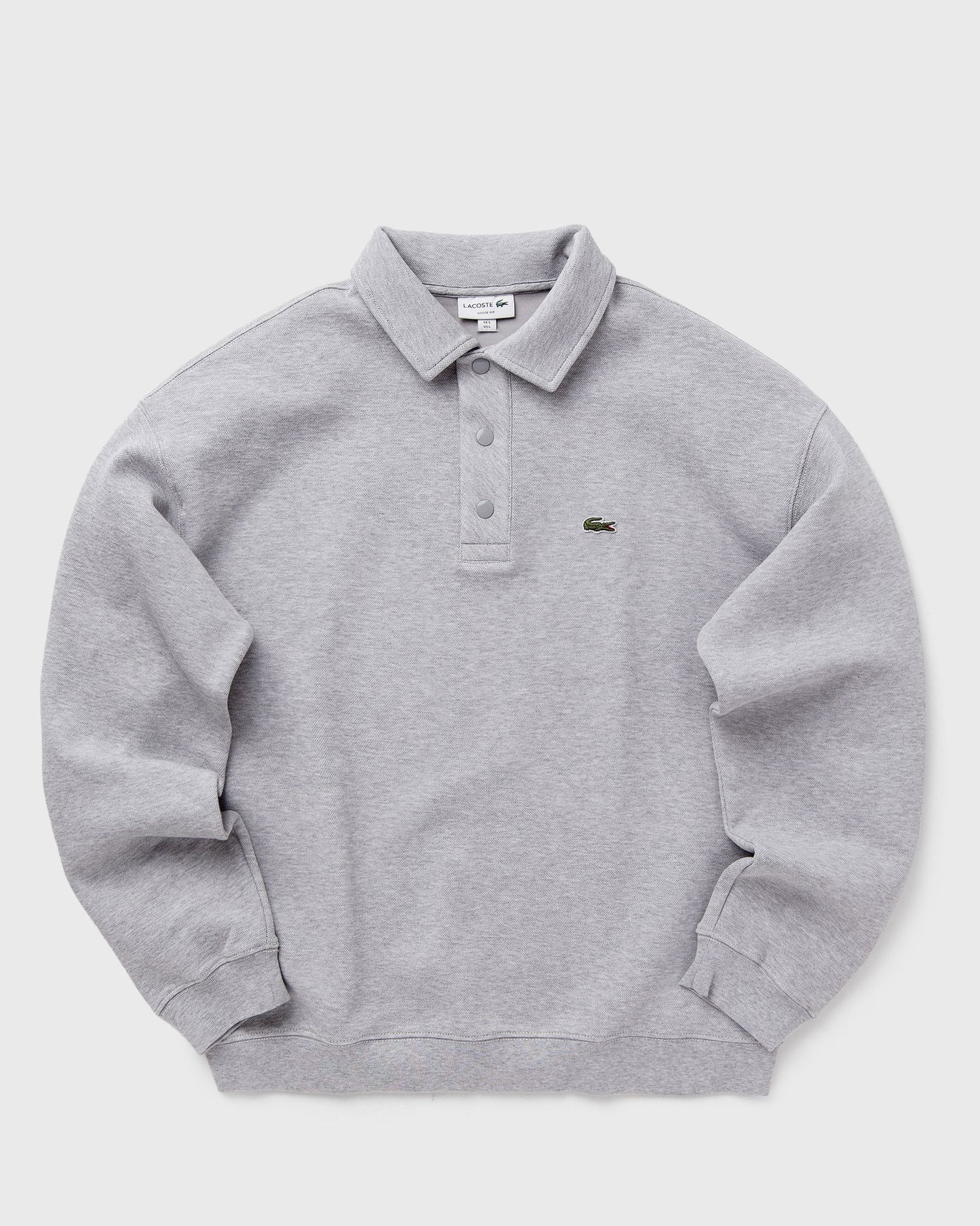 Суитчър Lacoste Loose Fit Sweatshirt Сиво | SH2821-CCA, 0