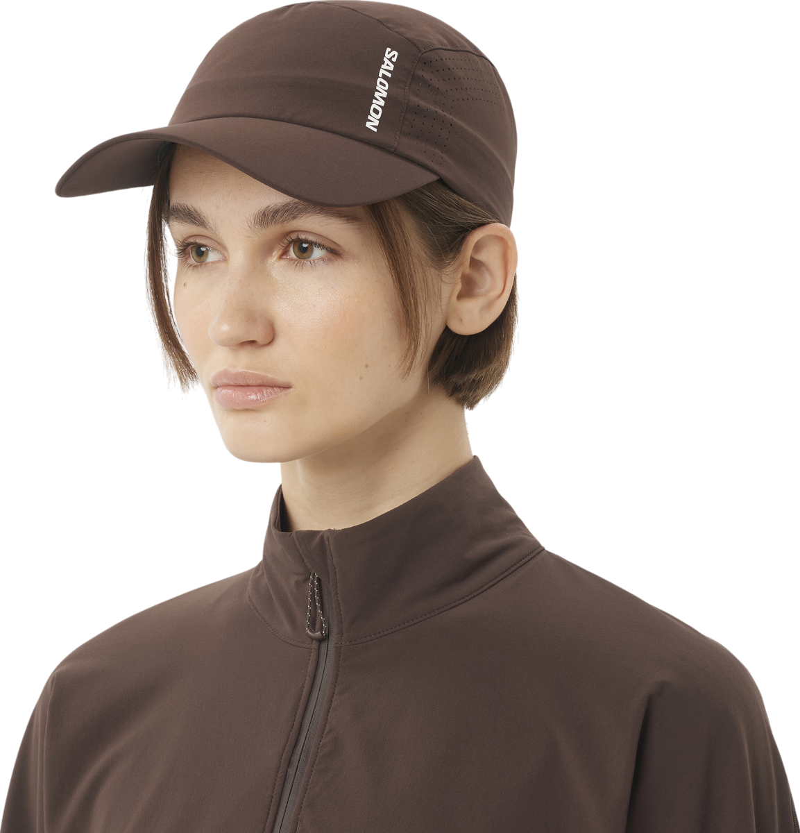 Шапка с козирка Salomon Salomon SHAKEout Cap Кафяво | lc2632800, 1