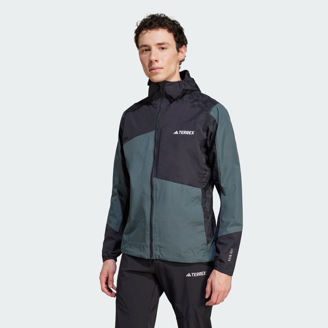 Ветровка adidas Performance Terrex Xperior Hybrid RAIN.RDY Jacket Зелено | JD8340, 0