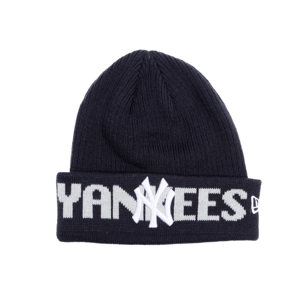 Шапка New Era MLB Wordmark Beanie NY Yankees One Size Тъмно синьо | 60691249, 0