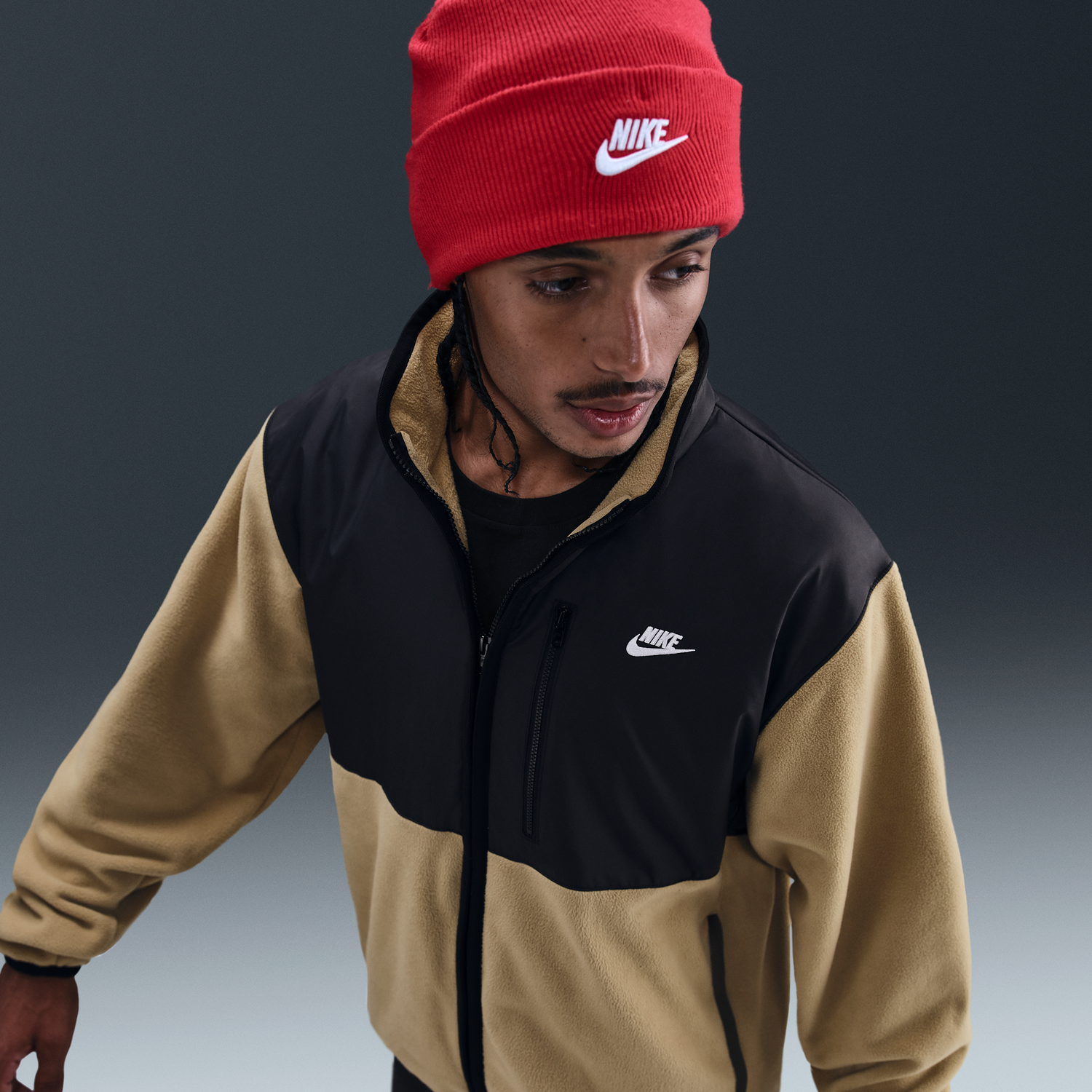 Яке Nike Club Winterised Fleece Colorblock Full-Zip Jacket Многоцветен | IM9452-297, 1