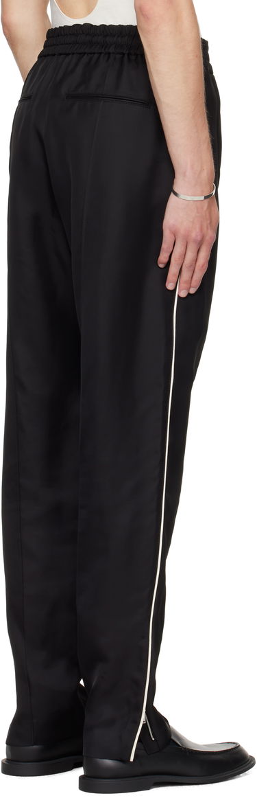 Панталони Jil Sander Jil Sander Piped Trousers Черно | J61KA0061_J65280, 2