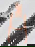 Originals Front Buttons Denim Bustier