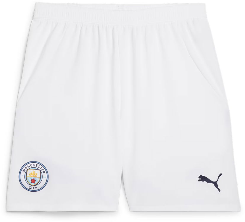 Къси панталони Puma Manchester City FC Home Shorts Replica 2024/25 Бяло | 775114-05