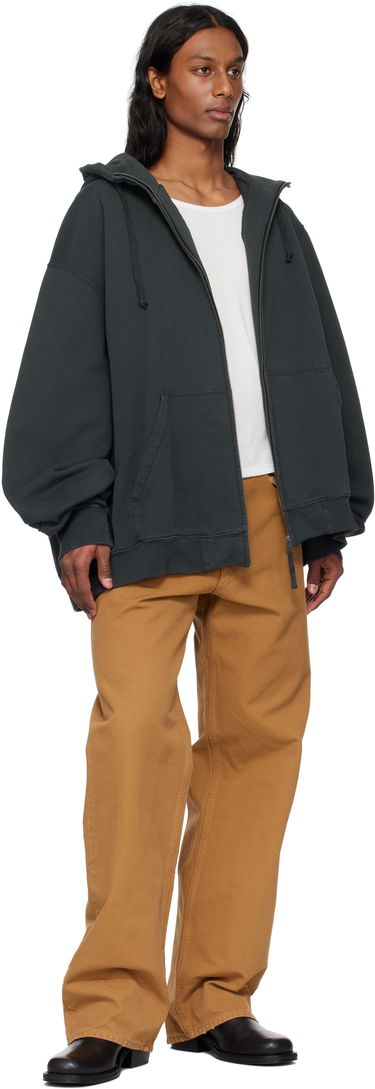 Суитчър Maison Margiela Maison Margiela Numeric Zip-Up Hoodie Зелено | S50HG0049 M25017, 3