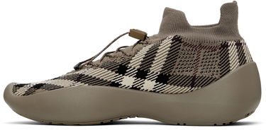 Облекло Burberry Burberry Check Knit Neptune Кафяво | 8101906, 2