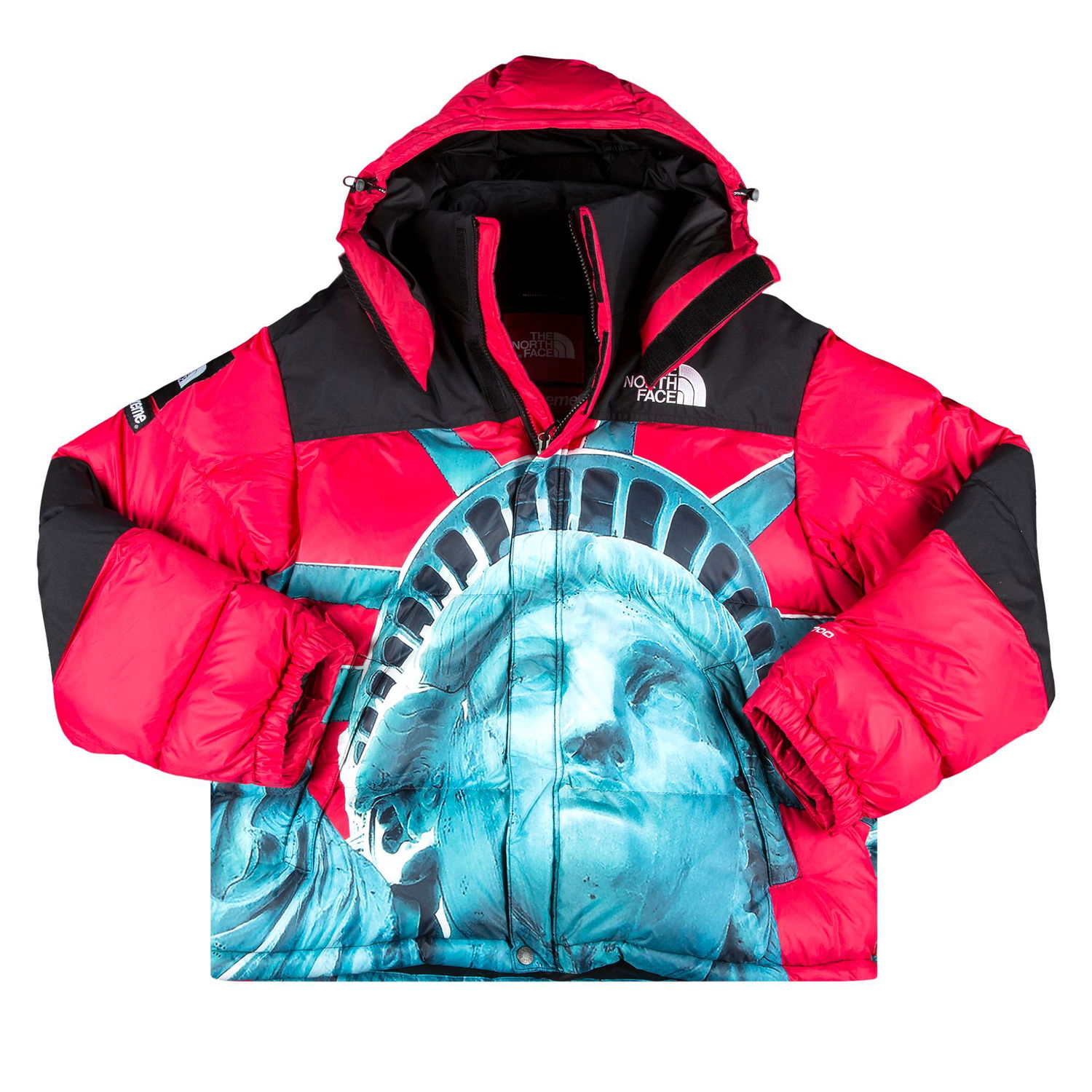 Яке Supreme The North Face x Statue Of Liberty Baltoro Jacket Червено | FW19J2 RED, 1