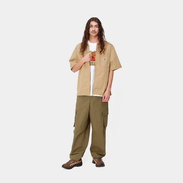 Риза Carhartt WIP S/S Sandler Shirt Бежово | I033277_1YA_02, 1