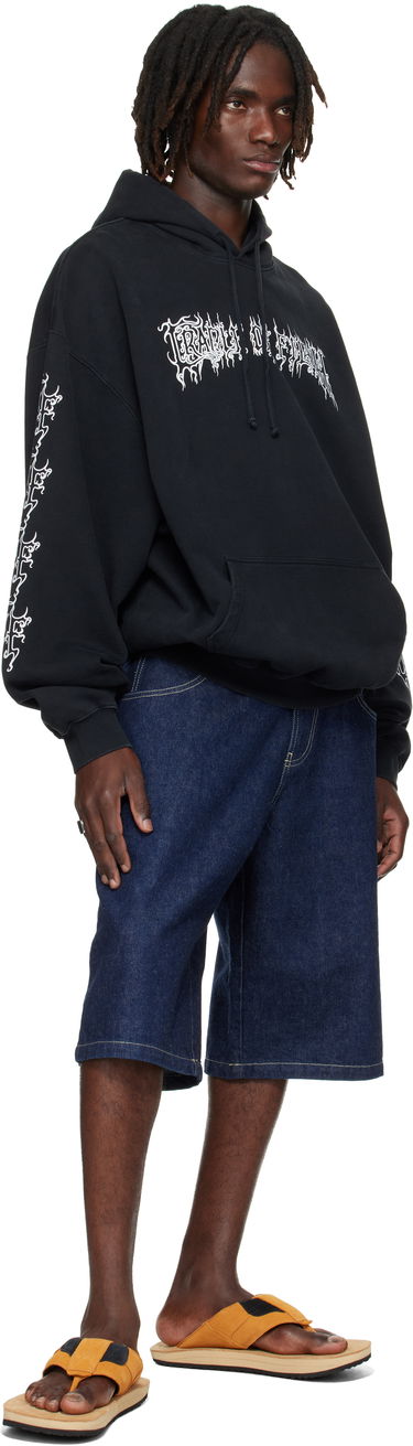 Суитчър VETEMENTS Vetements Cradle Of Filth Logo Oversized Hoodie Черно | UCF76HD100B, 3
