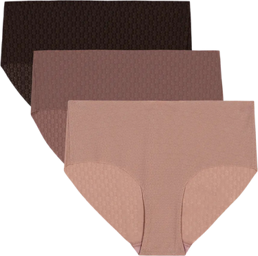 гащички Under Armour SOLID Textured High-Waist Briefs 3-Pack Многоцветен | 1390413-673, 1