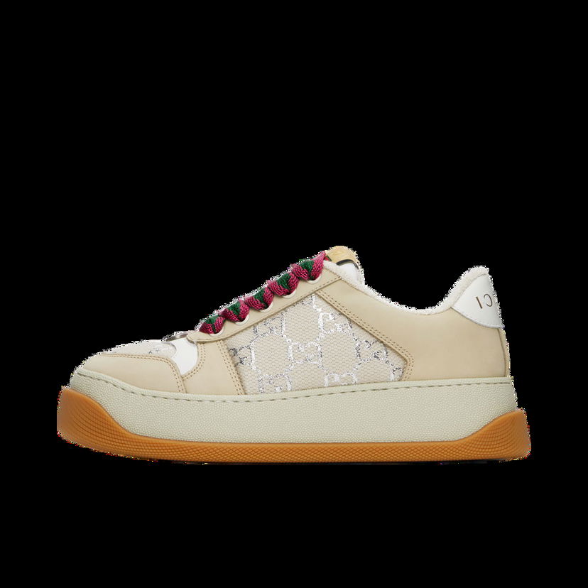 Кецове и обувки Gucci Screener Sneakers "Beige" Бежово | 750633 FAB4S