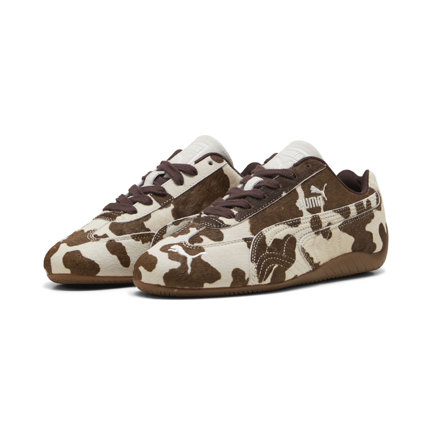 Кецове и обувки Puma Speedcat Cow Print Кафяво | 406141_01, 1