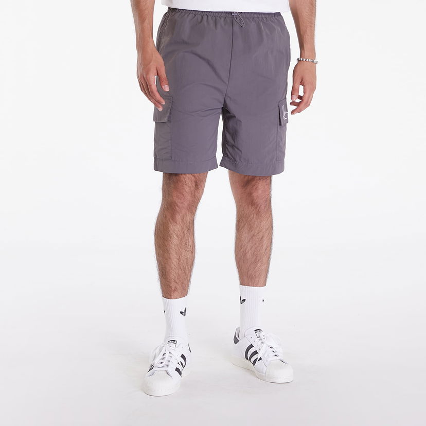 Къси панталони Karl Kani Small Signature Essential Cargo Shorts Anthracite Сиво | KM-PS041-012-06