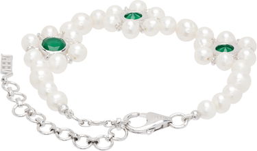 Гривна VEERT Trio Flower Pearl Bracelet Металик | JLG0016-WG, 2