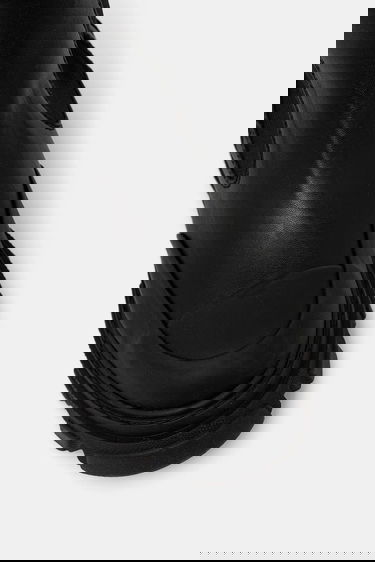 Кецове и обувки GANNI GANNI Cleated High Chelsea Boots Черно | S3240, 3