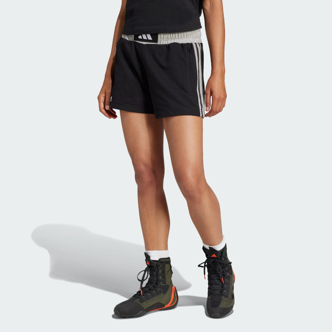 Къси панталони adidas Performance Boxing Training Shorts with Zipper Pocket BW TRAD M Черно | JJ6075, 0