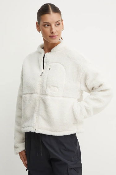 Яке The North Face White Cropped Fleece Jacket Бяло | NF0A88ZBQLI1, 0