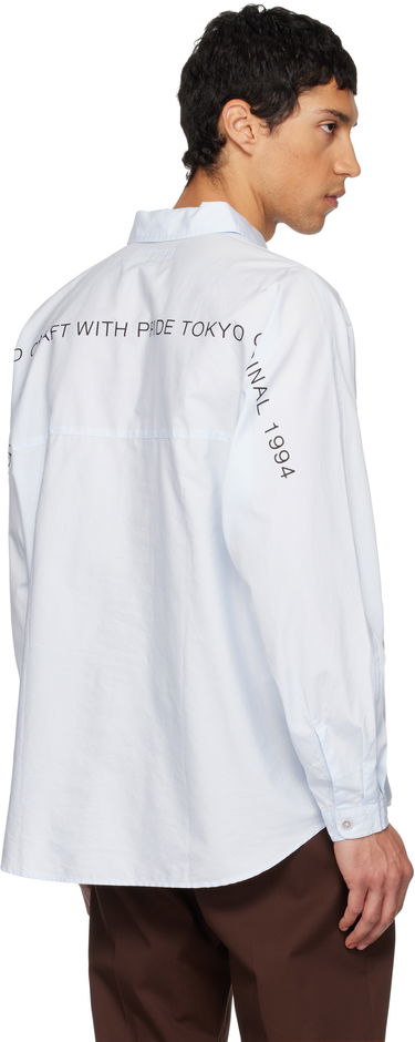 Риза Neighborhood Dolman Sleeve Long-Sleeve Shirt Синьо | 252AQNH-SHM01, 2