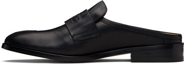 Кецове и обувки Maison Margiela MM6 Maison Margiela Embossed-Logo Loafers Черно | SH1WX0005 P5000, 2