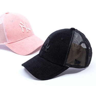 Шапка с козирка New Era MLB Smooth & Mesh 9FORTY LA Dodgers Trucker Cap Черно | 60667510, 4