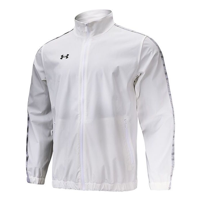 Ветровка Under Armour Sportstyle Woven Full Zip Jacket Бяло | 22500401-100, 0