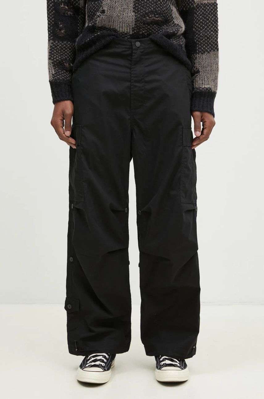 Карго панталони Maharishi Original Cargo Snopants Loose Fit Pants Черно | 5300.BLACK, 0