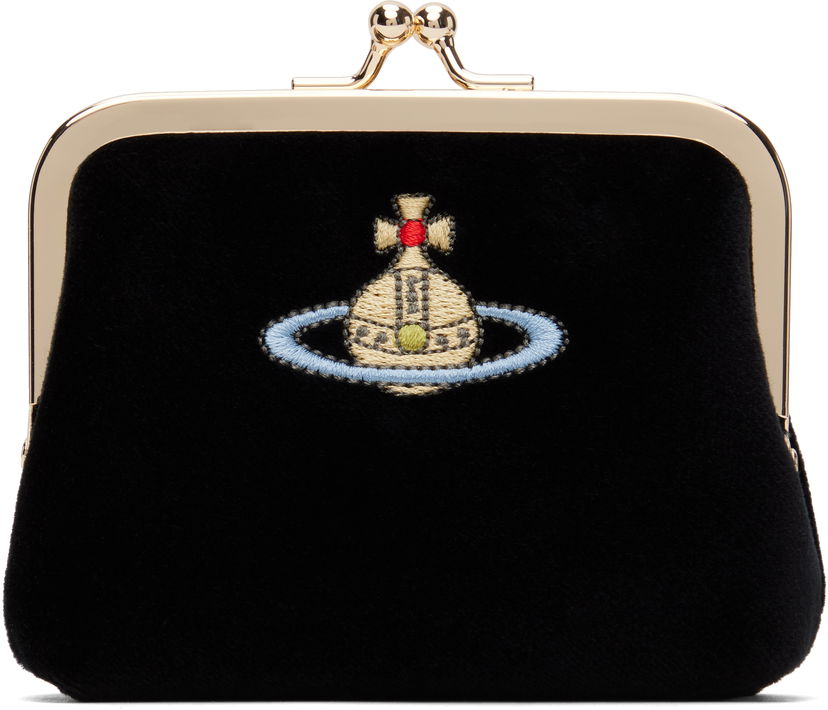 Портфейл Vivienne Westwood Coin Pouch Черно | 56010006W-W00ZL-