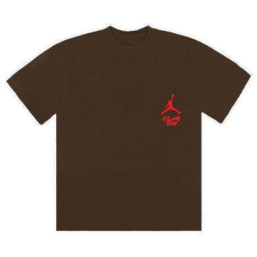 Тениска Cactus Jack by Travis Scott Air Jordan x Highest T-Shirt Кафяво | 1945 1FW190103AJHT BROW, 0