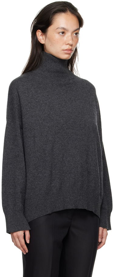 Пуловер Loulou de Saison Loulou de Saison Murano Turtleneck Sweater Сиво | MURANO, 1