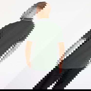 Поло тениска Fred Perry Twin Tipped Shirt Court Зелено | M3600 53A, 2